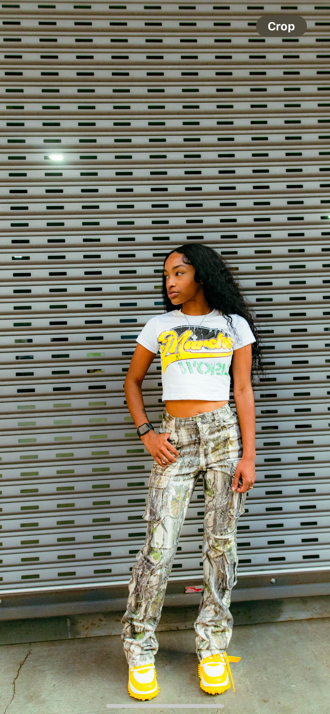 Studio girl crop top